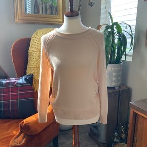 Like new J. Crew knit sweater (blush)
